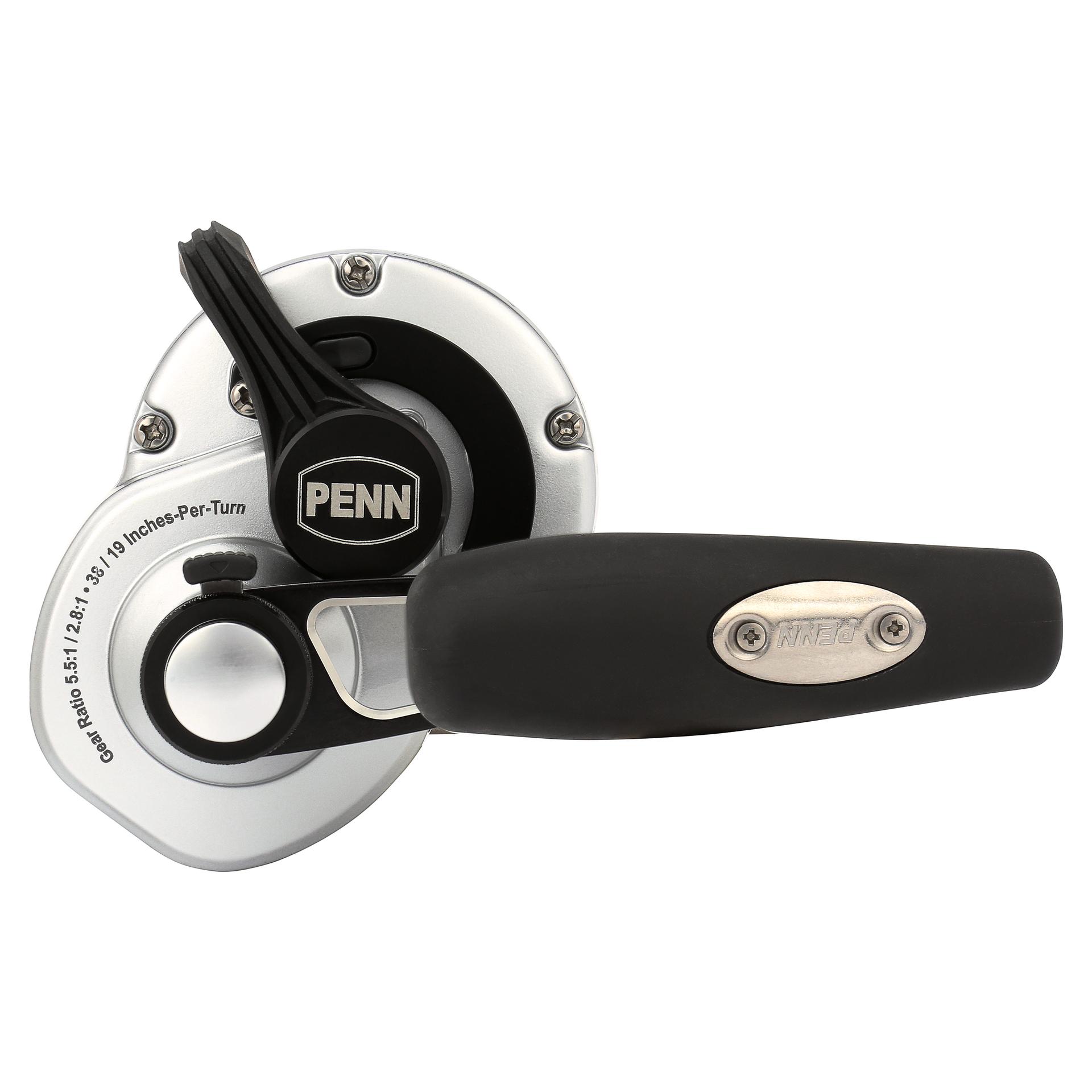 PENN Fathom™ II Lever Drag 2-Speed Conventional Fishing Reel - Saltwater & Offshore Angling, Big Game Fishing Gear for Tuna, Marlin, and Deep Sea Fishing