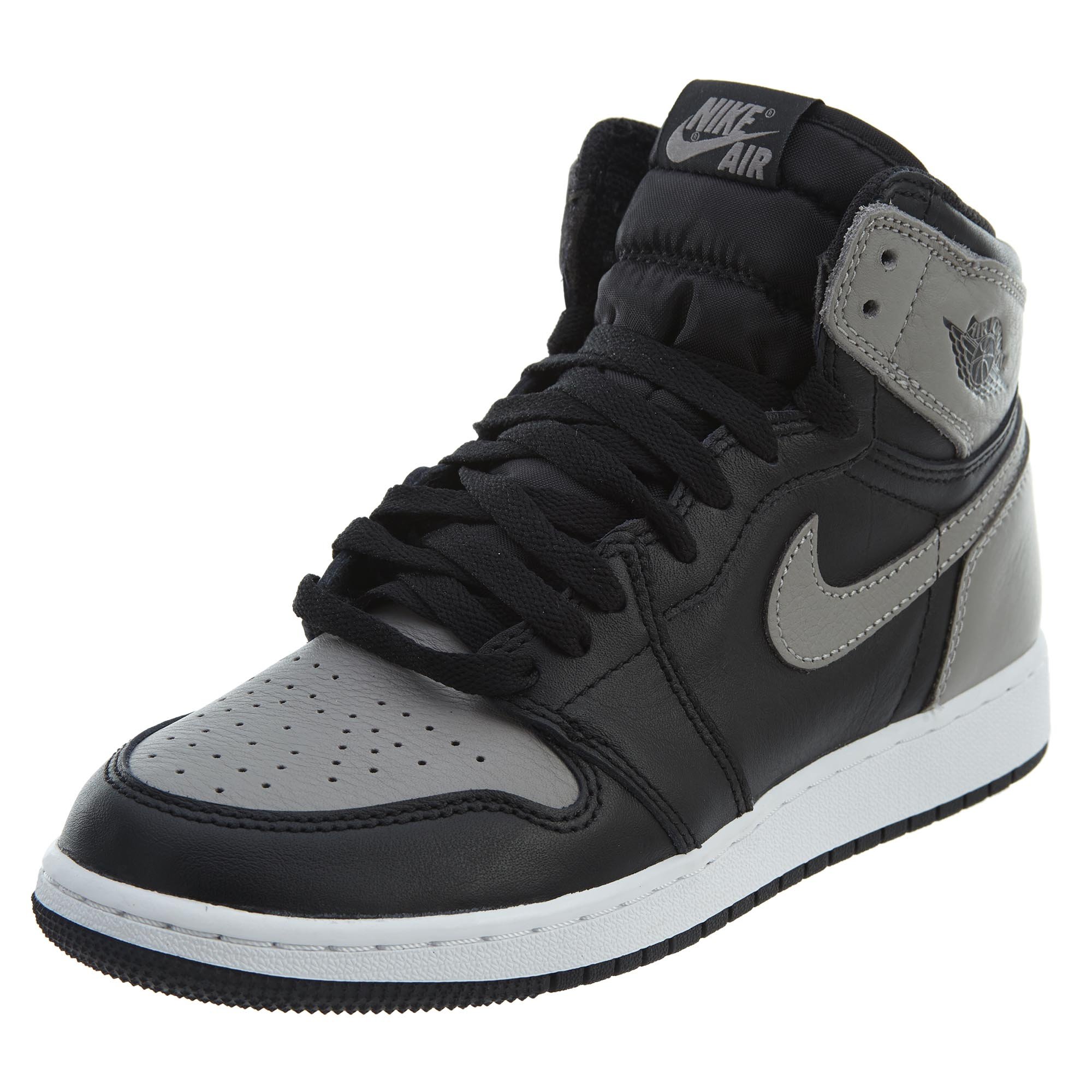 Jordan Air 1 Retro High OG BG 575441-013 Shadow Sneakers - Youth Size 5.5Y - Classic Basketball Shoes for Kids - Perfect for School, Sports & Casual Wear