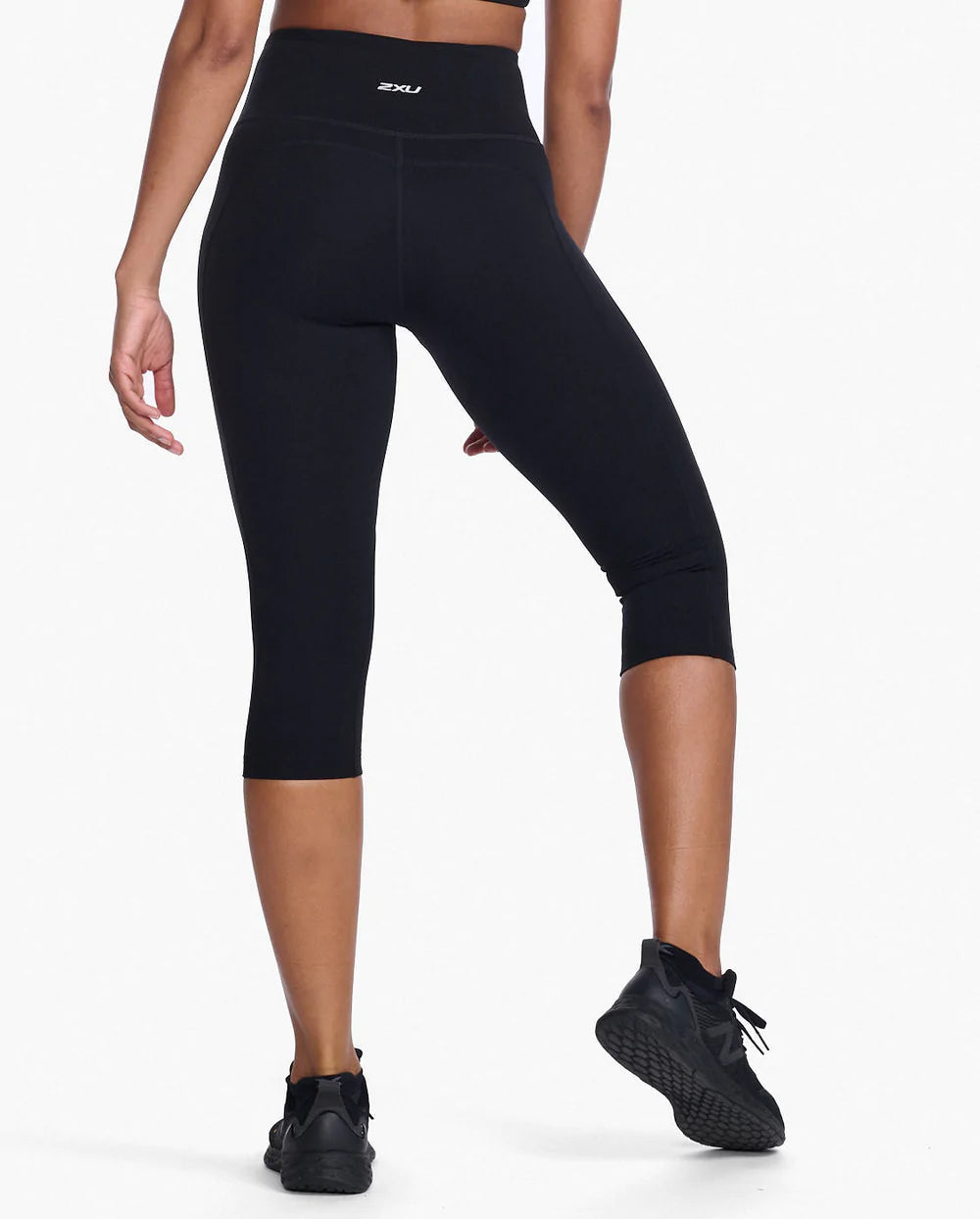 Form Hi Rise Compression 3/4 Tights for Women - High Waisted Workout Leggings for Running, Yoga & Gym - Moisture Wicking & Breathable Activewear
