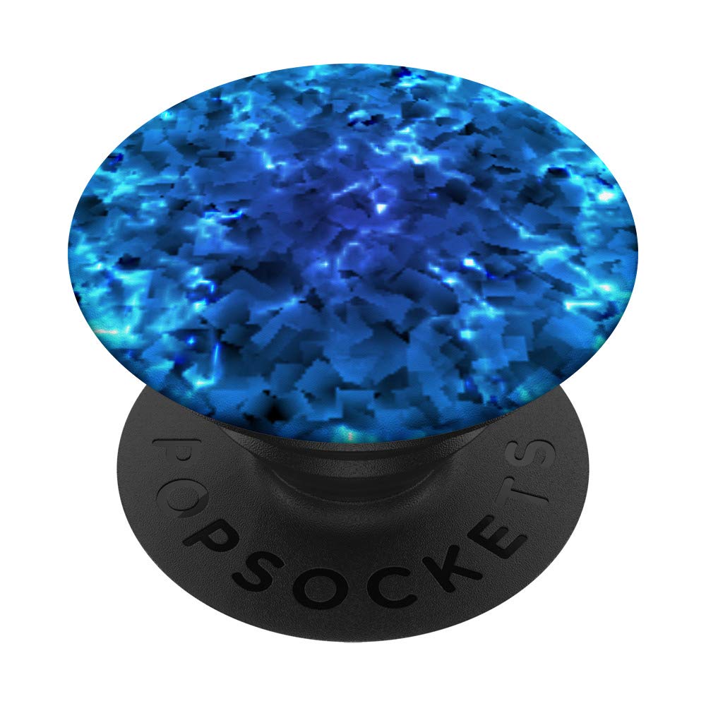 Sapphire September Birthstone PopSockets PopGrip - Interchangeable Phone & Tablet Stand with Swappable Top for iPhone, Samsung, and More - Perfect for Everyday Use, Travel, and Gifts