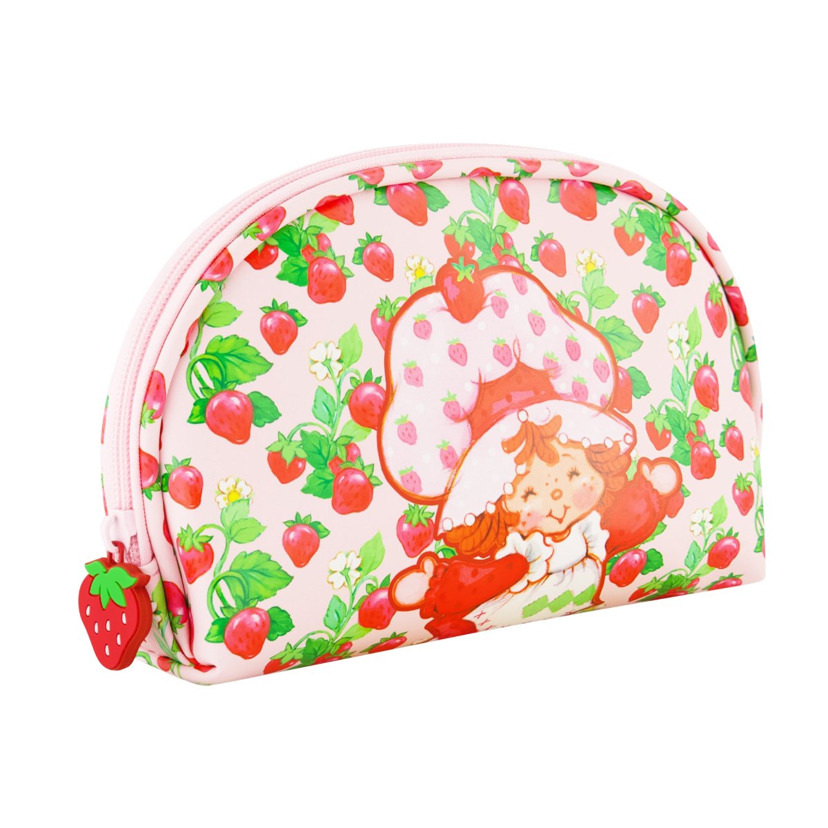Strawberry Shortcake 2-Piece Travel Cosmetic Case Set | Cute Makeup Bag Organizer for Women & Girls | Perfect for Vacation, Gym & Daily Use