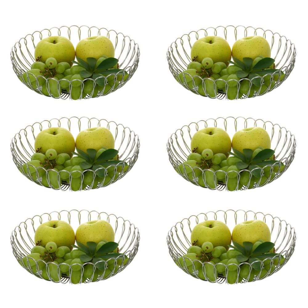 YBM Home Fruit Basket Bowl - Stylish Kitchen Counter & Pantry Storage Organizer for Fresh Fruits, Vegetables, and Snacks | Perfect for Dining Table, Office, or Gift