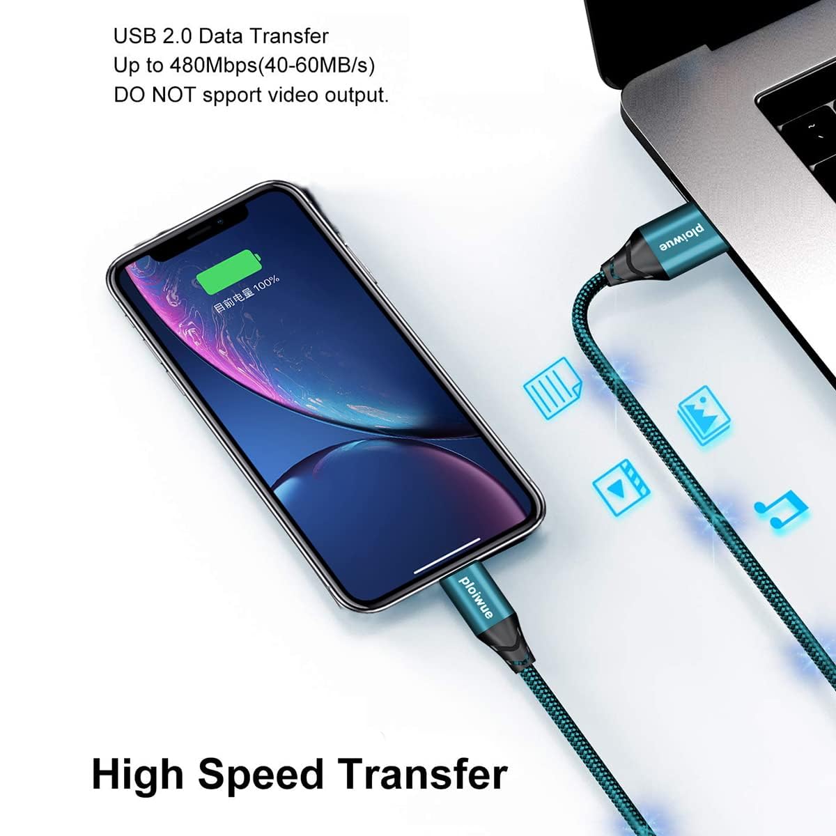 4-Pack USB C Charger Cable Set (1M+1M+2M+2M) - 3A Fast Charging Nylon Braided Type C Cable for iPhone 15/14/13/12 Series, Samsung Galaxy S24/S23/S22, Google Pixel, Huawei P40/P30 - Perfect for Home, Office & Travel Charging
