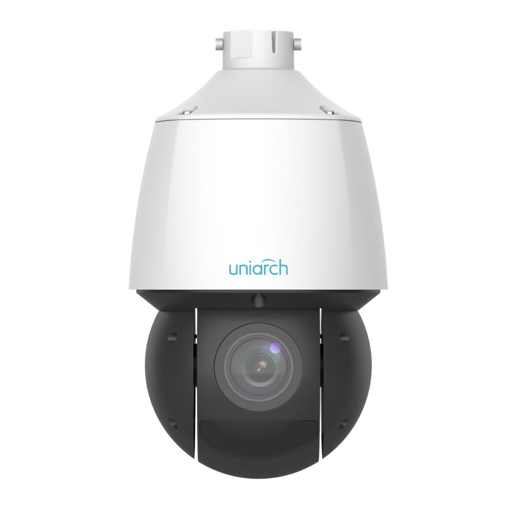 Uniarch 4MP 25x LightHunter Network PTZ Security Camera with Night Vision - Outdoor/Indoor Surveillance for Home, Business & Parking Lot Monitoring