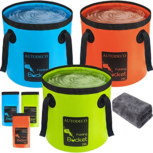 3pcs-blue & Orange & Green