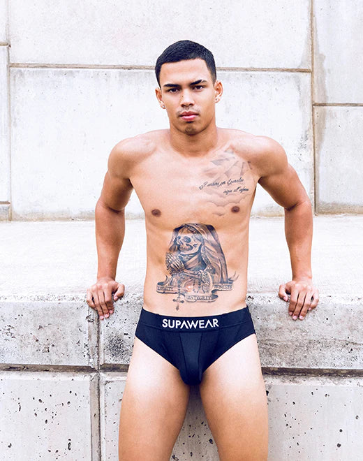 Supawear Vortex Breathable Men's Underwear - Soft Cotton Briefs for Comfort & Support - Perfect for Workouts, Travel & Everyday Wear