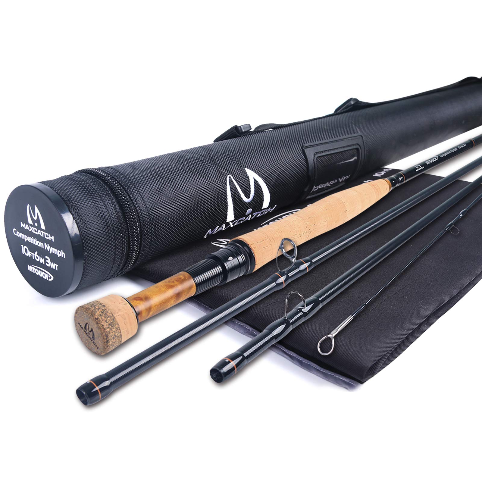 Maxcatch Competition InTouch Euro Nymph Fly Rod - Premium Fly Fishing Rod for Euro Nymphing Technique | Ideal for Streams, Rivers & Competitive Fly Fishing Tournaments
