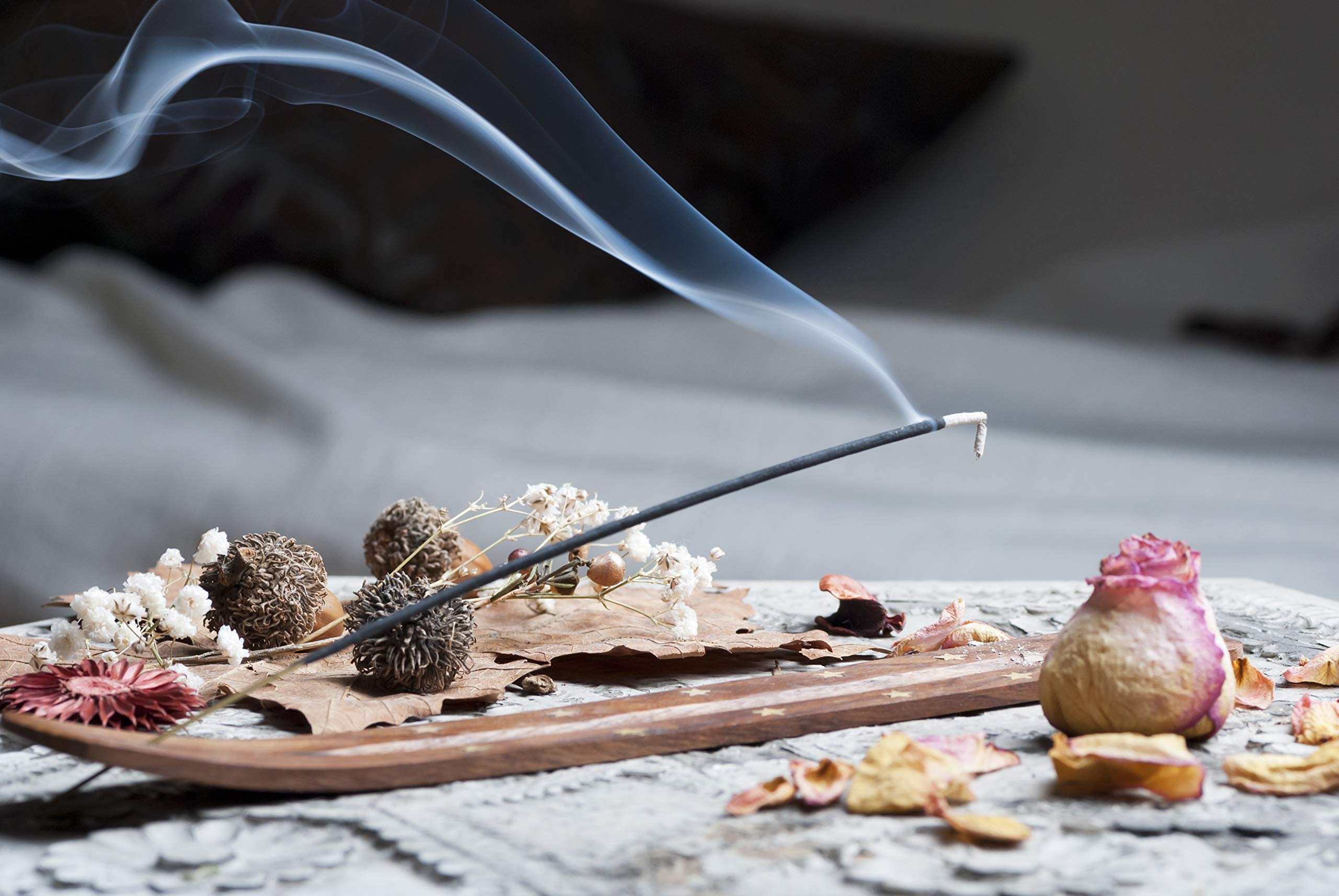 Moon Goddess Incense - 30 Gram Box (Pack of 4) - Premium Aromatic Sticks for Meditation, Yoga & Spiritual Rituals - Perfect for Home, Temple & Wellness Spaces