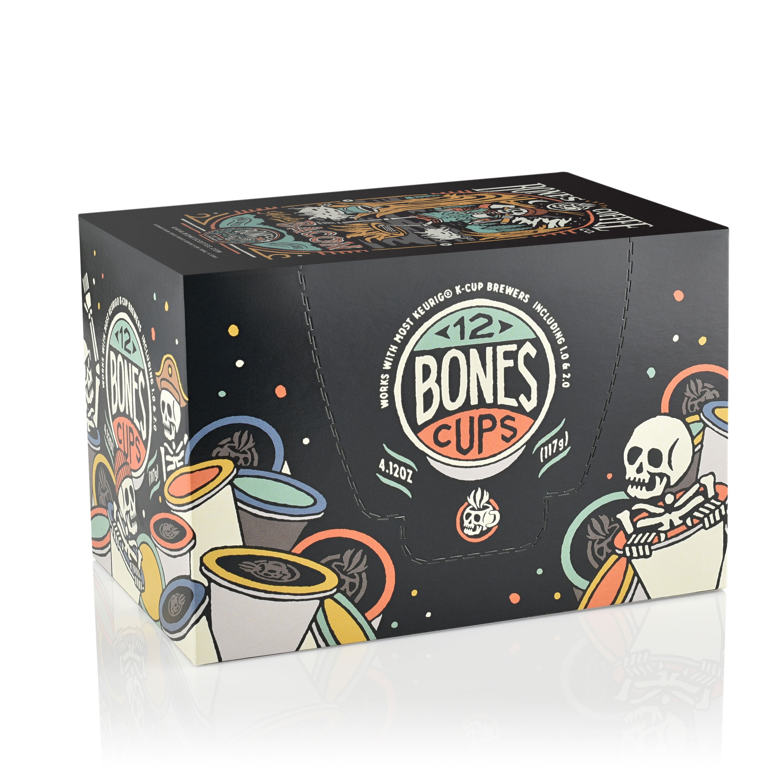 Maple Bacon Flavored Dog Treats - 12 Count Bones Cups for Small & Large Dogs - Perfect for Training, Rewards & Dental Health