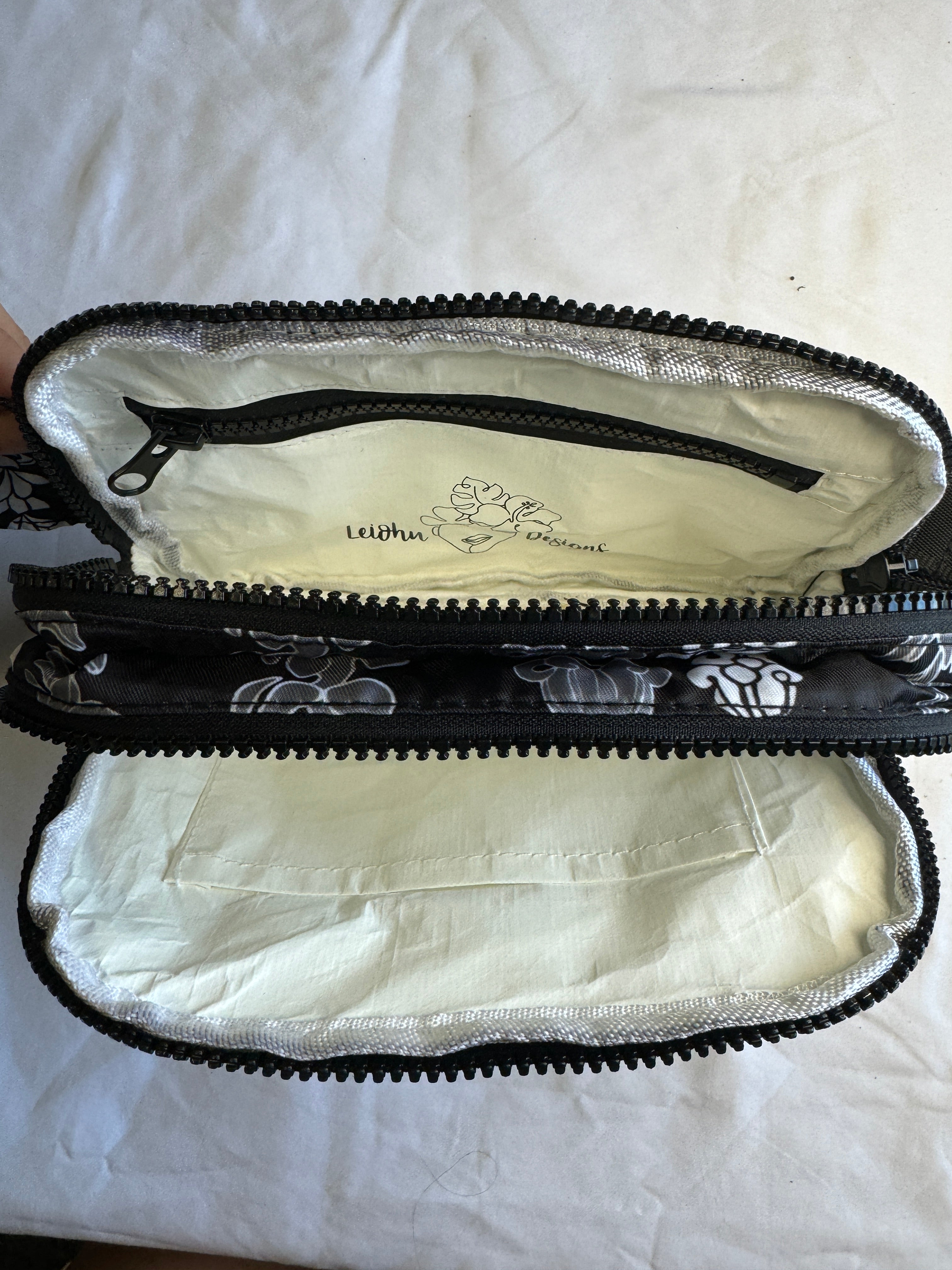 Kahakai Hip Pack - Waterproof Waist Bag with Adjustable Strap for Travel, Hiking & Running | 'Ele'ele Black - Perfect for Outdoor Adventures, Festivals & Daily Use