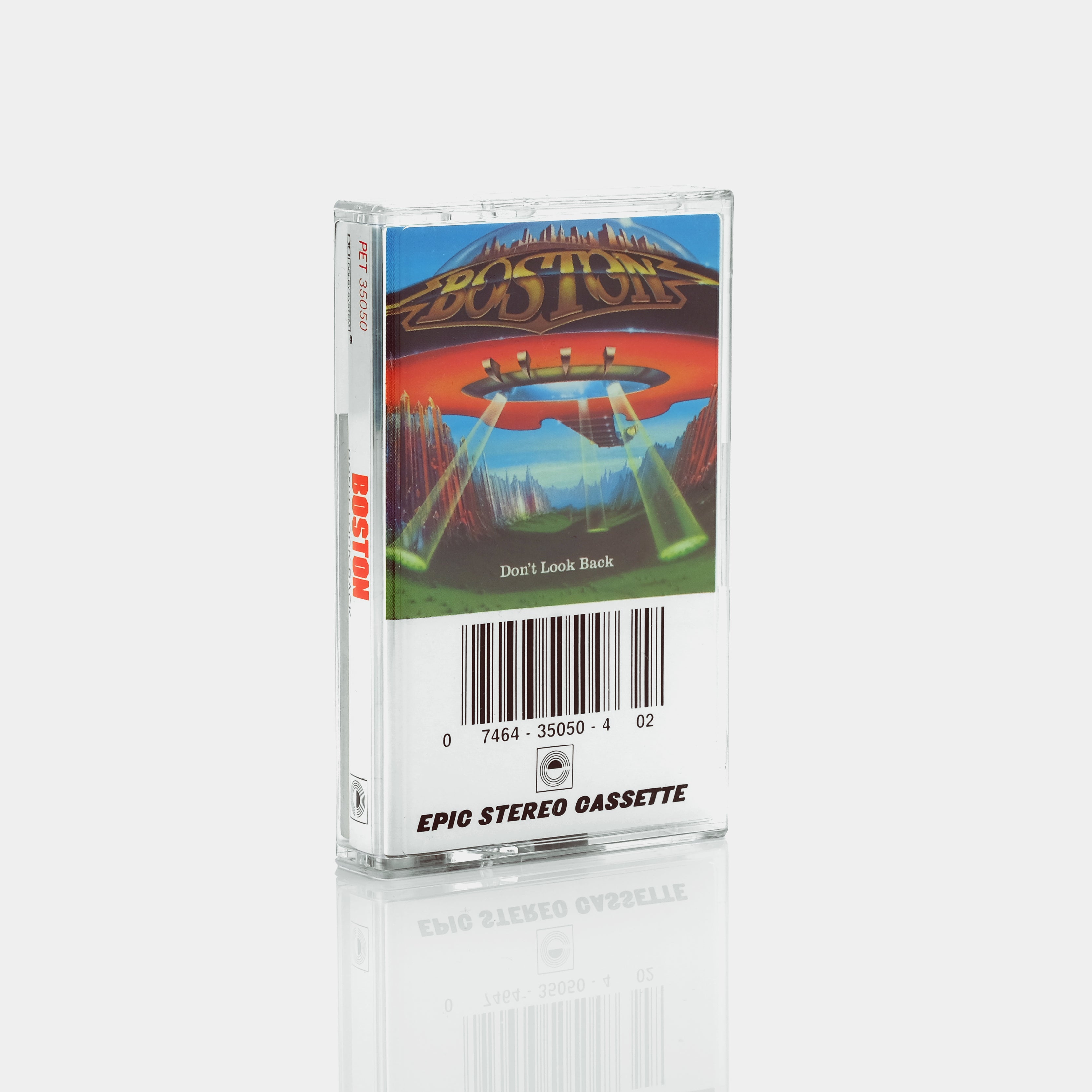 Boston - Don't Look Back Cassette Tape | Vintage Music Album | Perfect for Collectors & 80s Music Fans | Great for Home Decor, Retro Parties & Gift Giving