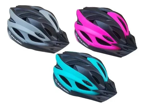 Stark Rise Motorcycle Helmet with Visor - Sleek Grey & Black Design for Urban Commuting and Street Riding