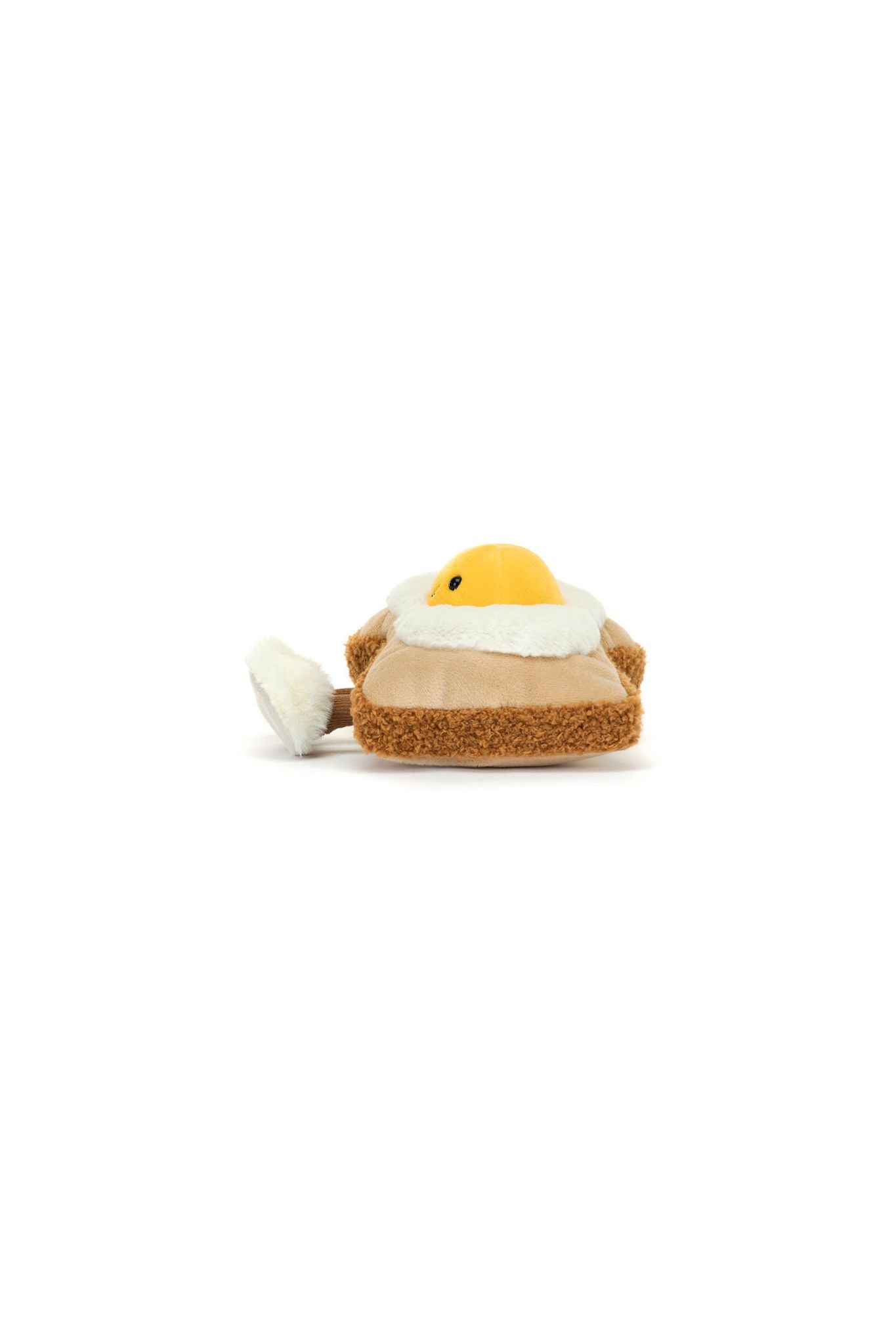 Jellycat Amuseables Egglantine Egg on Toast Plush Toy - Cute Soft Stuffed Animal for Kids, Babies & Collectors - Perfect for Playtime, Nursery Decor & Gift Giving