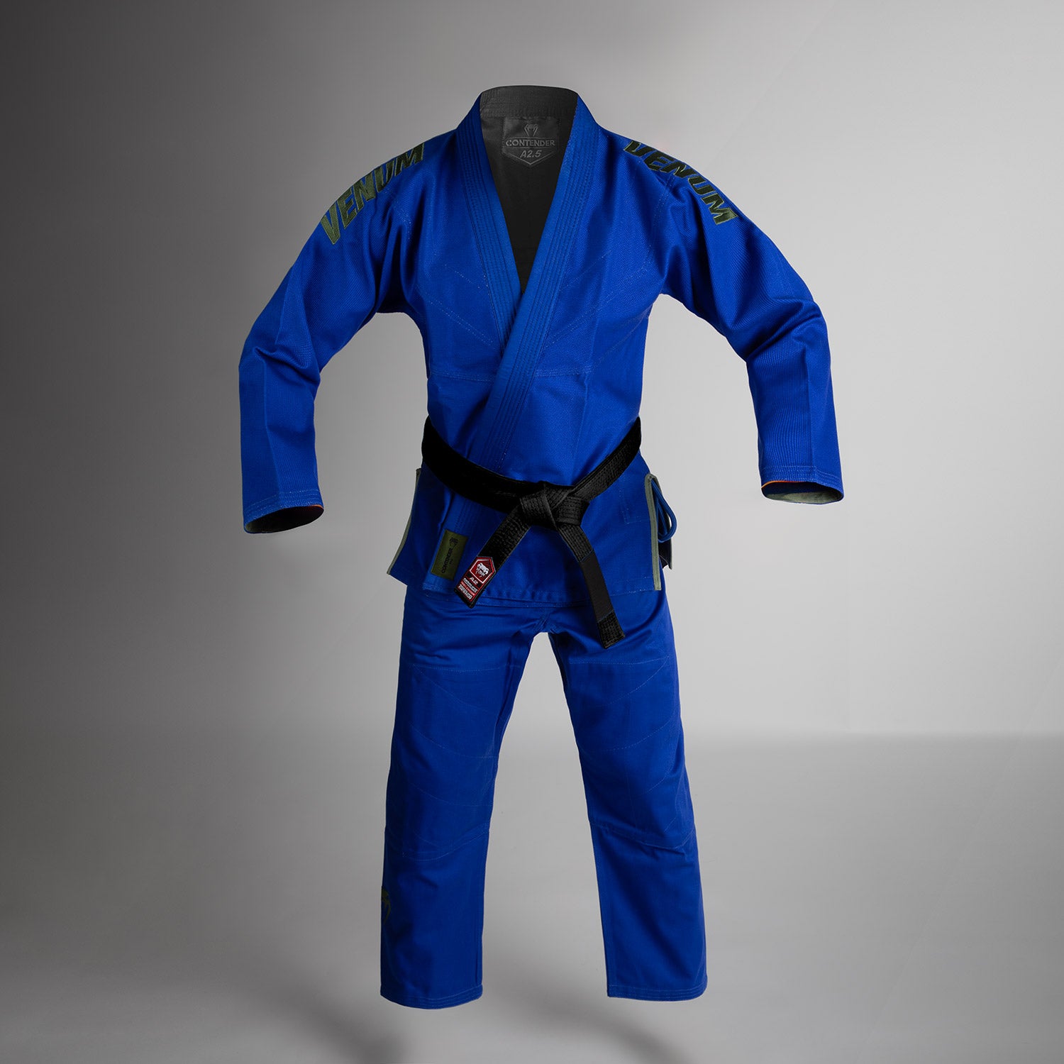 Venum Contender Evo 2.0 BJJ Gi - Premium Brazilian Jiu Jitsu Uniform for Men & Women - Lightweight & Durable Training Kimono - Royal Blue - Perfect for MMA, Grappling & No-Gi Transition Training