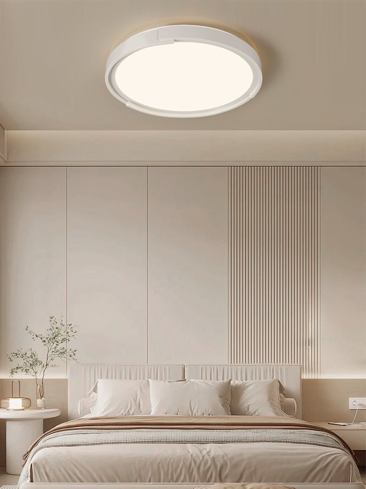 Minimalist Edge Ceiling Light - Modern LED Fixture for Living Room, Bedroom, or Office | Energy-Efficient Indoor Lighting Solution