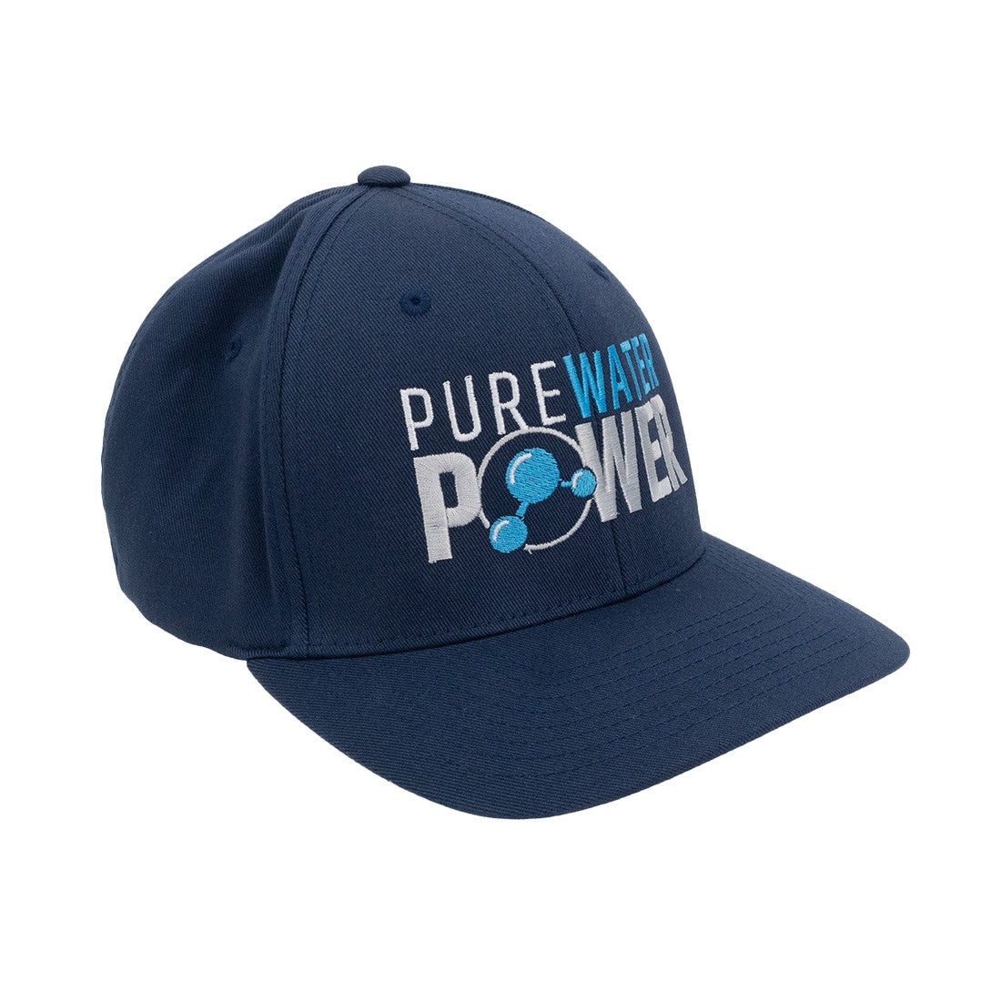 Pure Water Power Navy Cap - Breathable & Lightweight Baseball Hat for Men & Women - Perfect for Running, Hiking, and Outdoor Activities