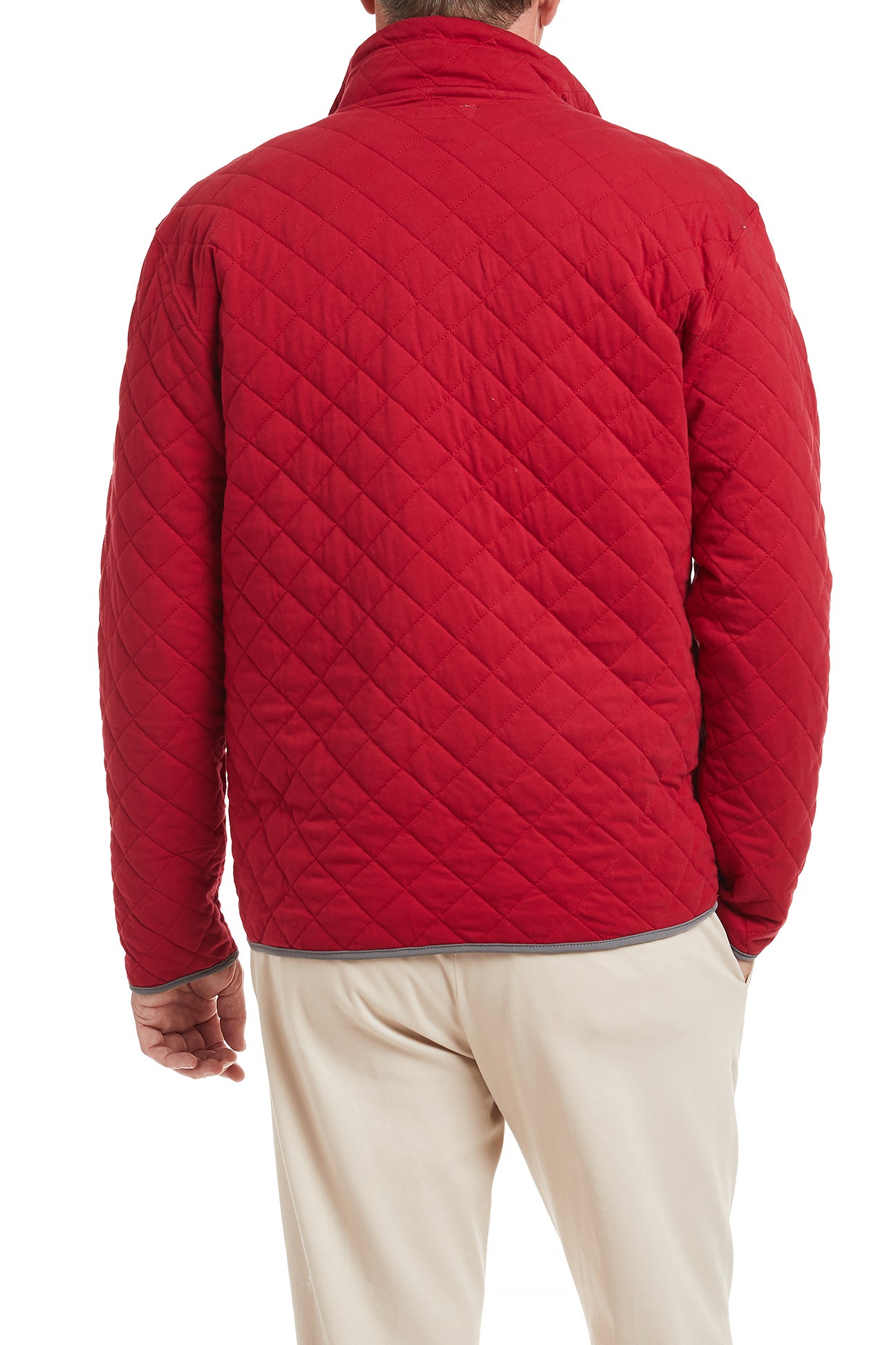Cross Rip Quilted Sweatshirt for Men & Women - Regatta Red Color - Cozy Fall & Winter Pullover for Outdoor Activities