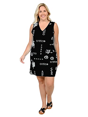 Black Vneck Sleeveless