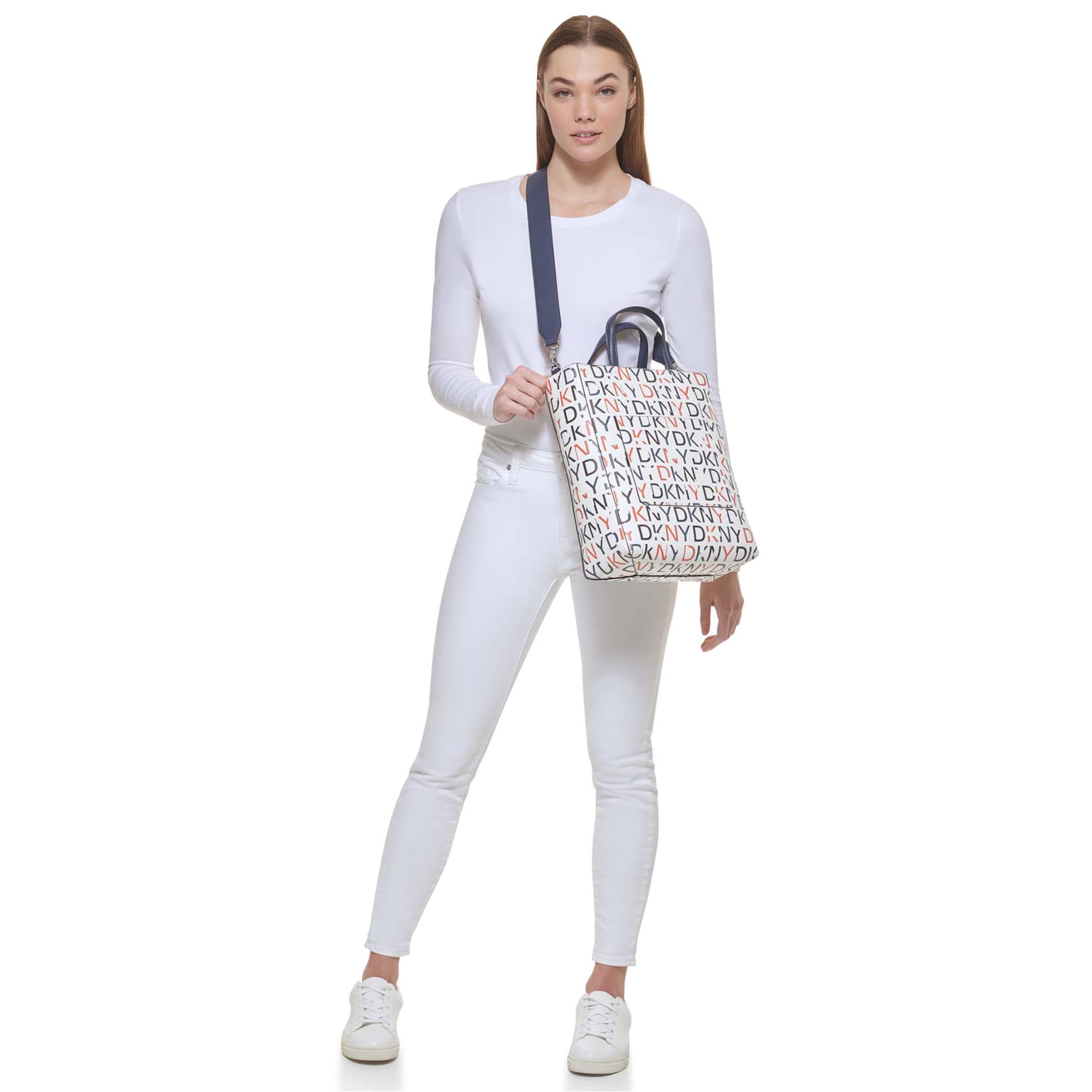 DKNY Women's Tilly Non-Structured Tote Bag - Stylish Designer Handbag for Work, Travel & Everyday Use