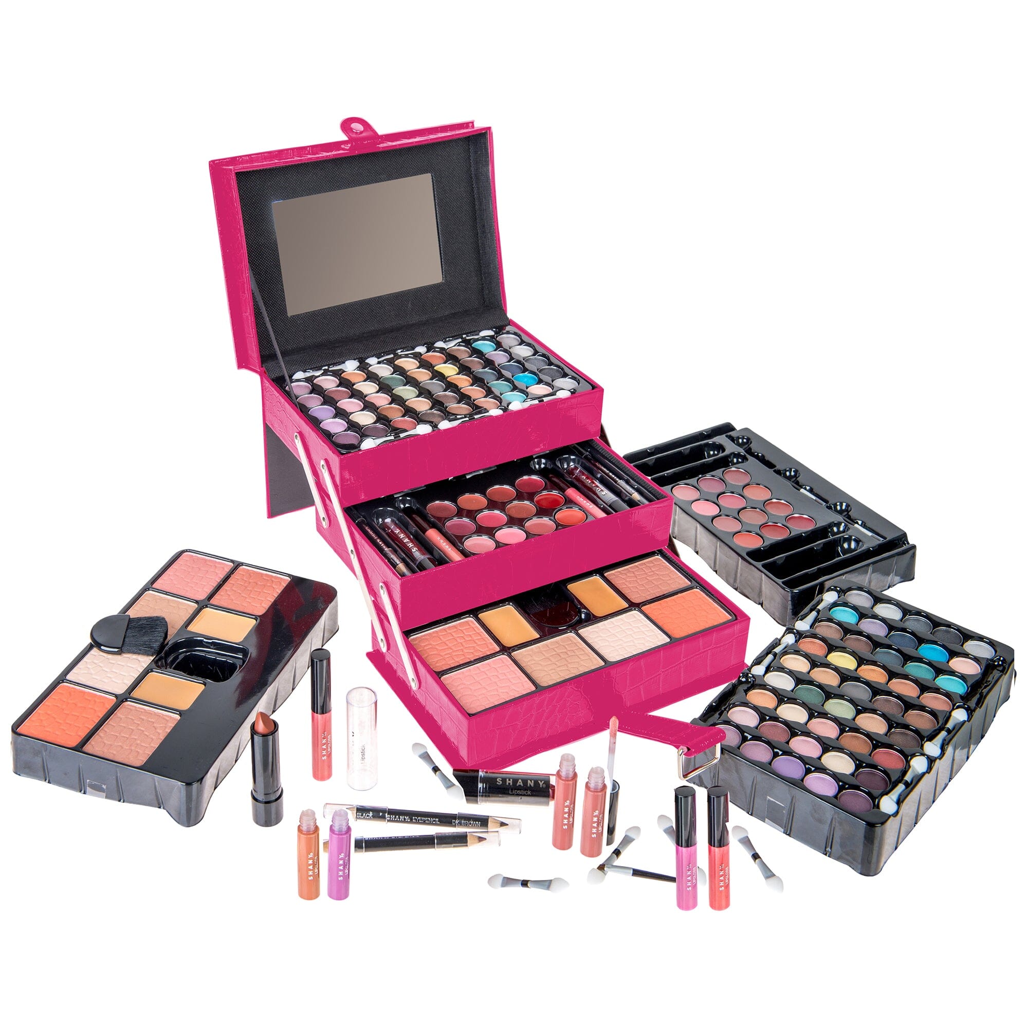 All-in-One Professional Makeup Kit with Storage Case - Perfect for Travel, Bridal & Everyday Makeup Application