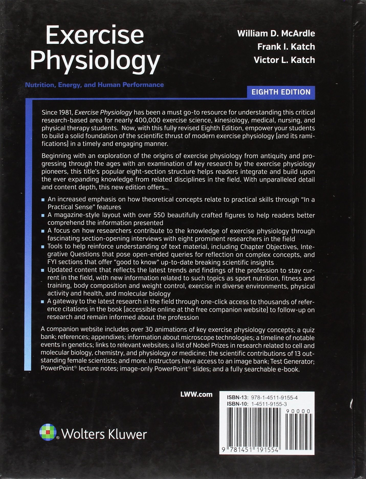 Exercise Physiology: Nutrition, Energy & Human Performance Guide - Ideal for Fitness Trainers, Athletes & Health Professionals