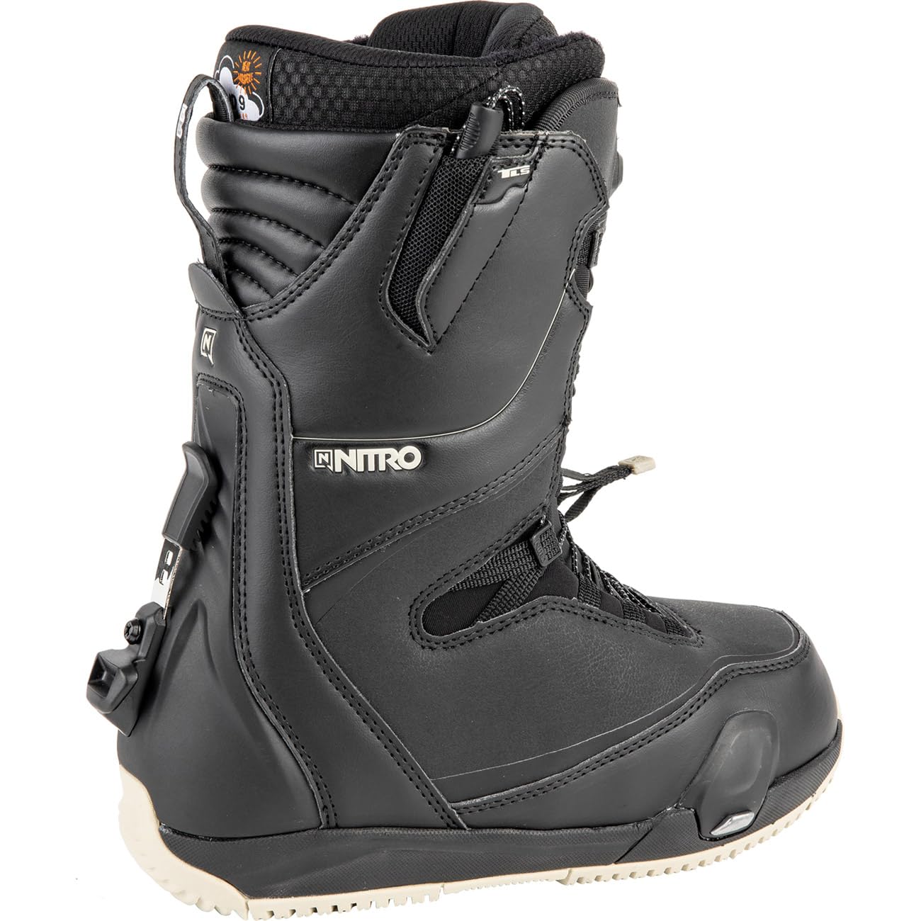 CAVE TLS Step On All Mountain Freestyle Freeride Snowboard Boots with Quick Lacing System - Perfect for Powder, Park & Backcountry Riding