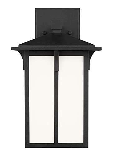 Generation Lighting 8552701EN3-12 Small Outdoor Wall Lantern - Weatherproof Exterior Light Fixture for Porch, Patio, Garden & Entryway Lighting
