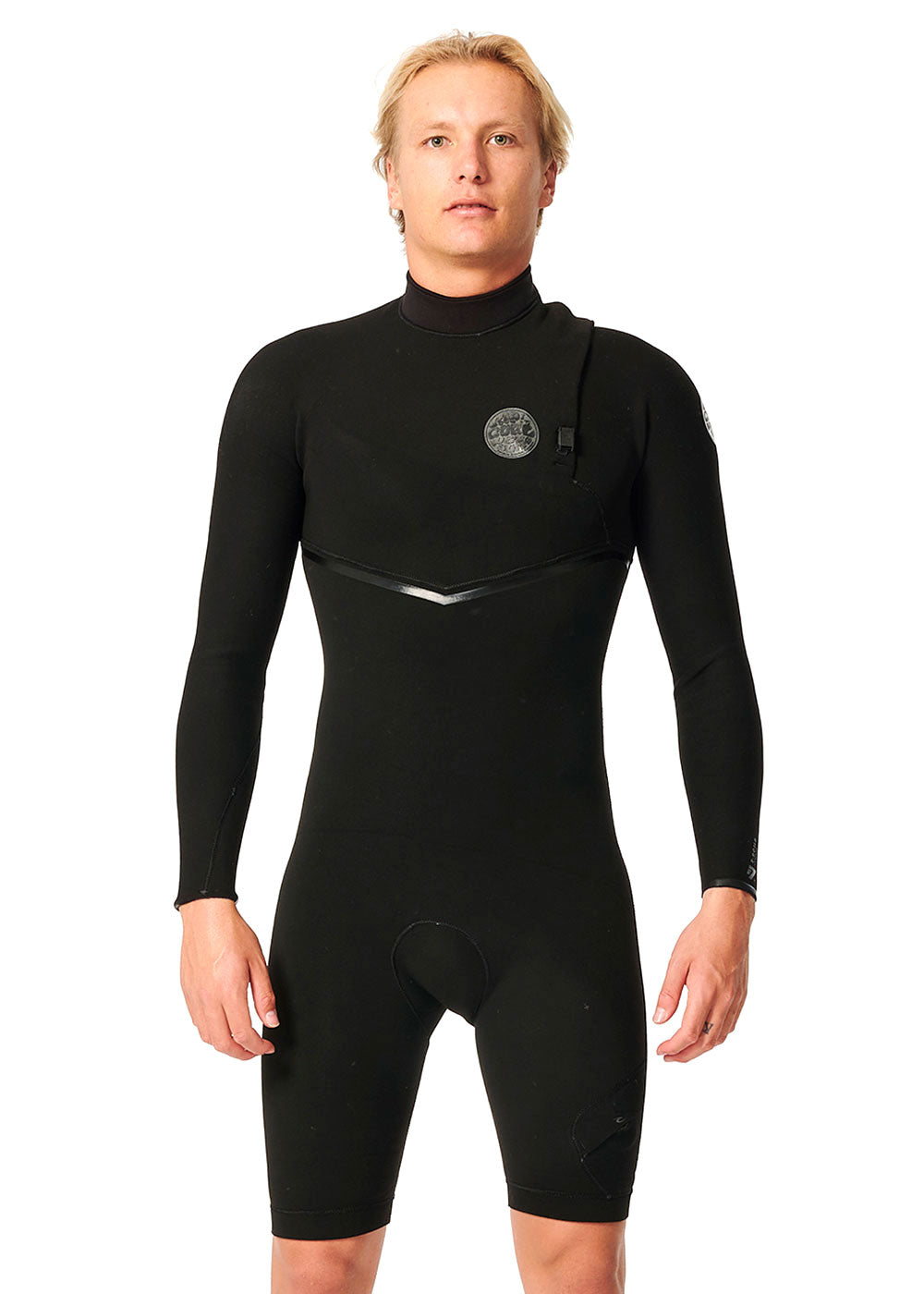 Rip Curl Men's E Bomb 2mm GBS Zipperless Long Sleeve Spring Wetsuit - Perfect for Surfing, Diving & Water Sports in Cool Conditions
