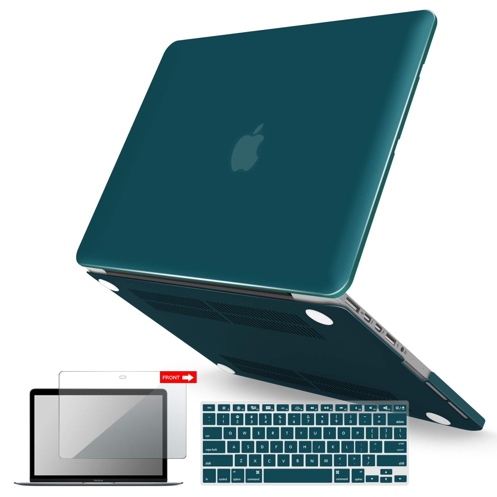 IBENZER MacBook Pro 13 Inch Case (2012-2015 Models A1502/A1425) - Hard Shell Protective Cover with Keyboard Cover & Screen Protector for Retina 13