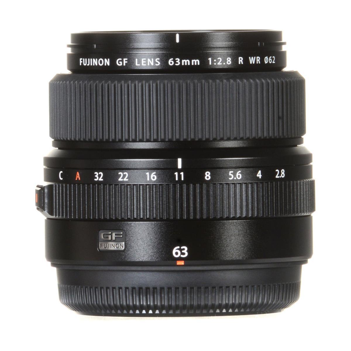 FUJIFILM GF 63mm f/2.8 R WR Medium Format Lens - Professional Portrait & Landscape Photography for GFX Cameras