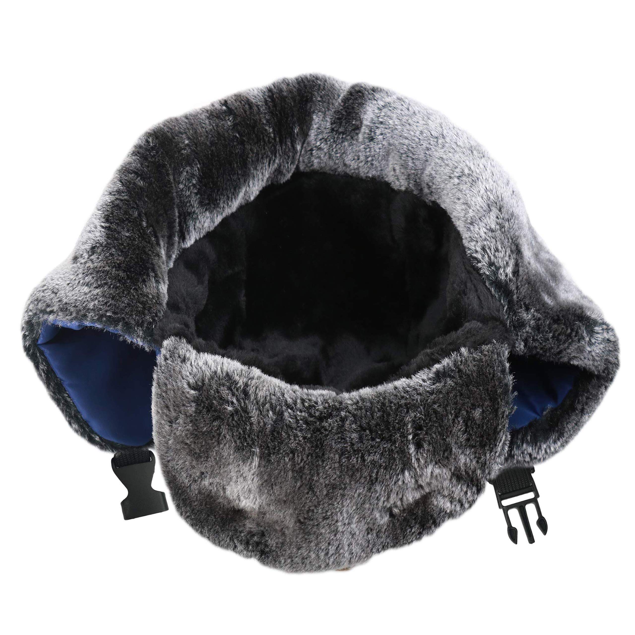 Russian Style Ushanka Winter Hat for Men & Women - Windproof Trooper Trapper Ski Mask - Perfect for Cold Weather, Snowboarding & Outdoor Activities