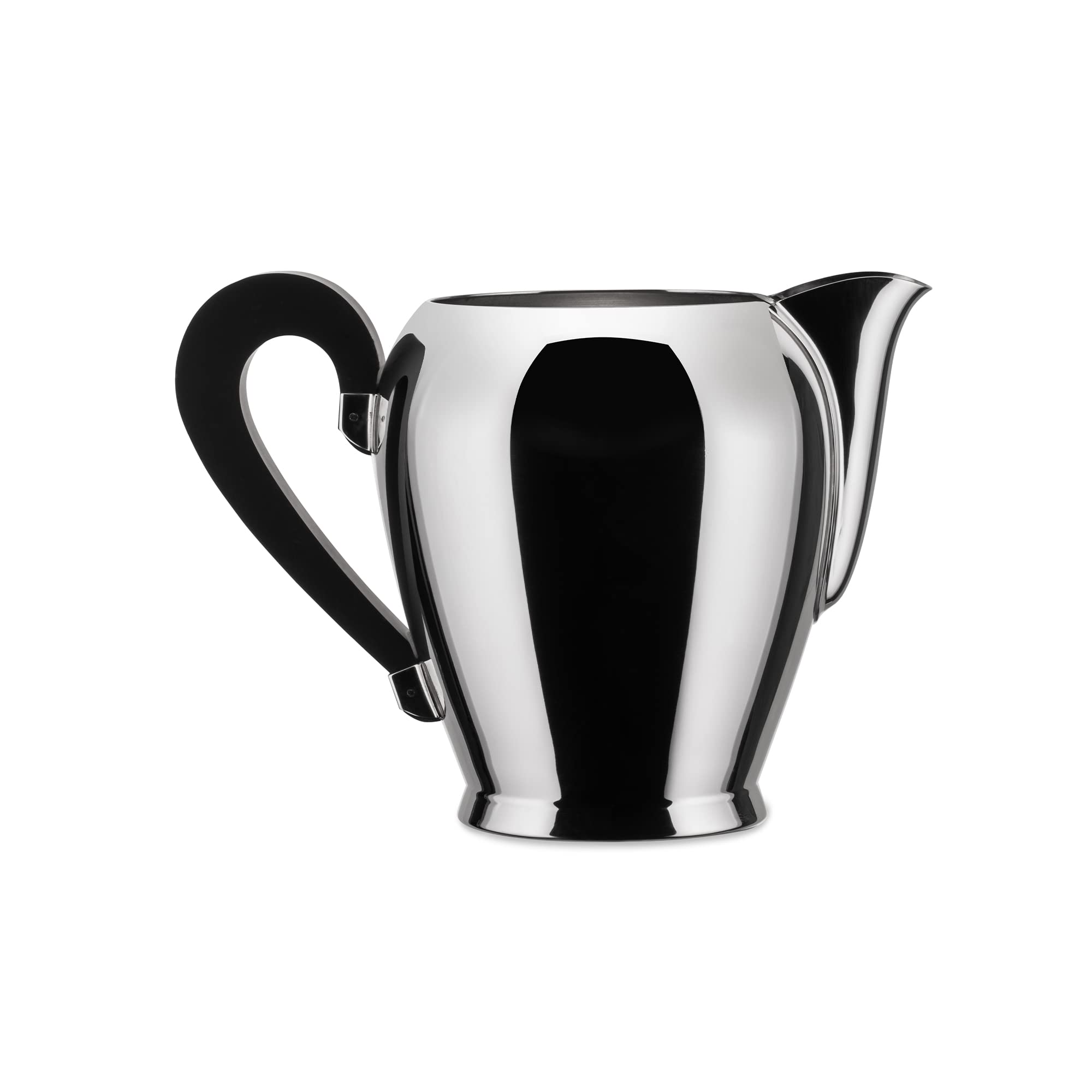 Alessi Bombe Milk Jug - Premium Stainless Steel Creamer Pitcher for Coffee & Tea - Elegant Silver Design for Home, Kitchen, and Restaurant Use