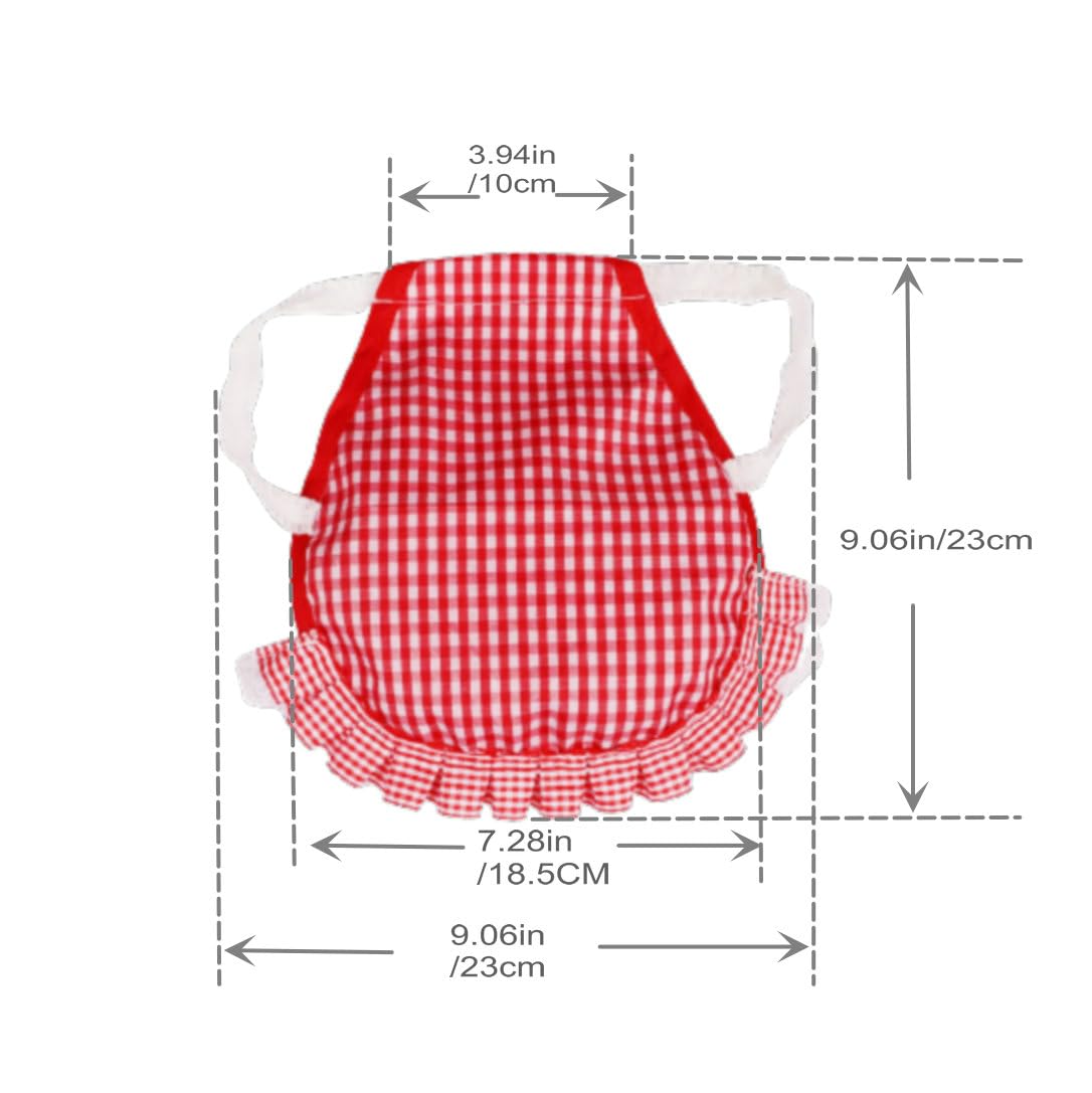 6pcs Chicken Saddles for Hens - Protective Hen Apron, Poultry Saver Vest, Chicken Protector Clothes for Backyard Flock (Ideal for Preventing Feather Loss & Pecking Injuries) - Perfect for Free-Range Chickens, Small Farms & Backyard Coops