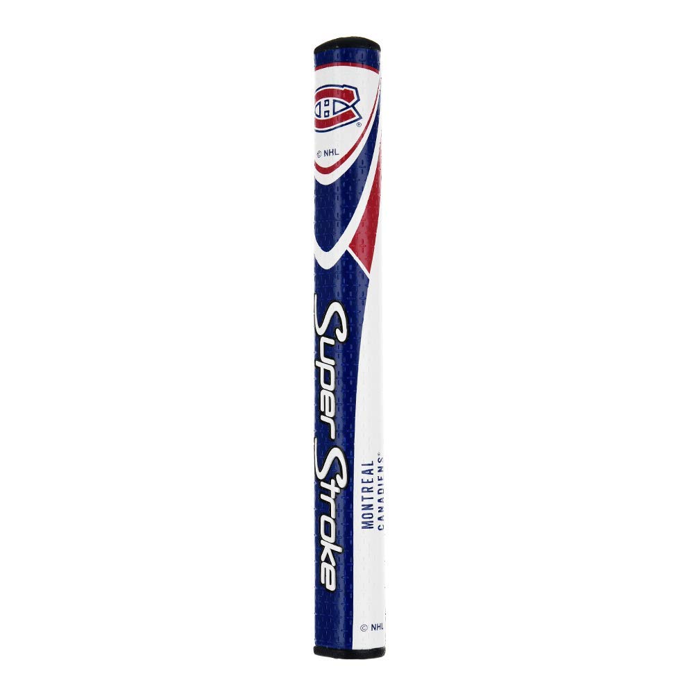 SuperStroke NHL Golf Putter Grip Mid Slim 2.0 - Cross-Traction Texture, Oversized Design for Consistent Stroke, Non-Slip Grip - Perfect for Professional and Amateur Golfers on the Green