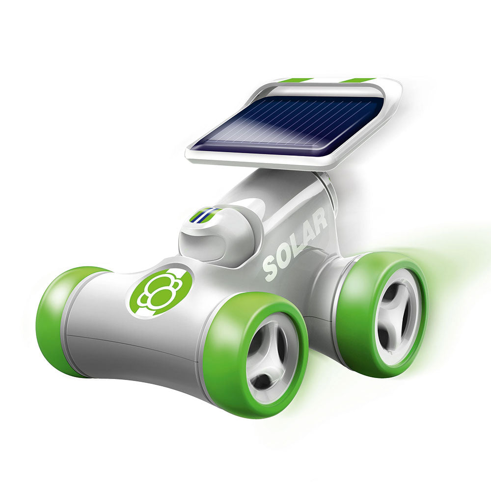 Solar Powered Race Car Kit - DIY Solar Energy Toy for Kids & Adults - STEM Educational Science Project for Outdoor & Indoor Play