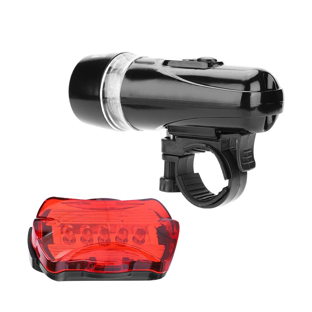 Super Bright LED Bike Light Set - Quick Release Headlight & Taillight for Road & Mountain Bicycles | Night Cycling Safety & Commuting Accessories