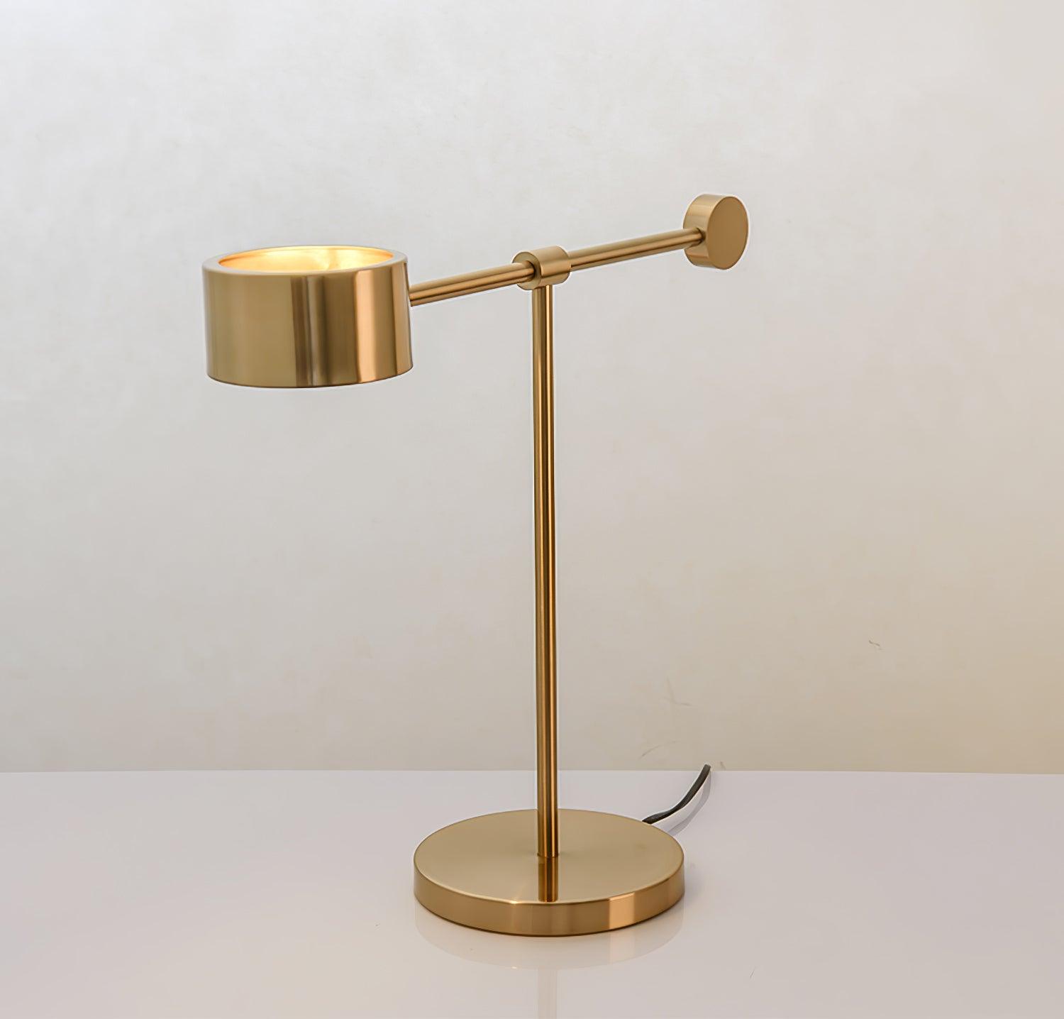 Ergonomic Lever Office Table Light - Adjustable LED Desk Lamp for Home & Workspace - Perfect for Reading, Studying, and Computer Work