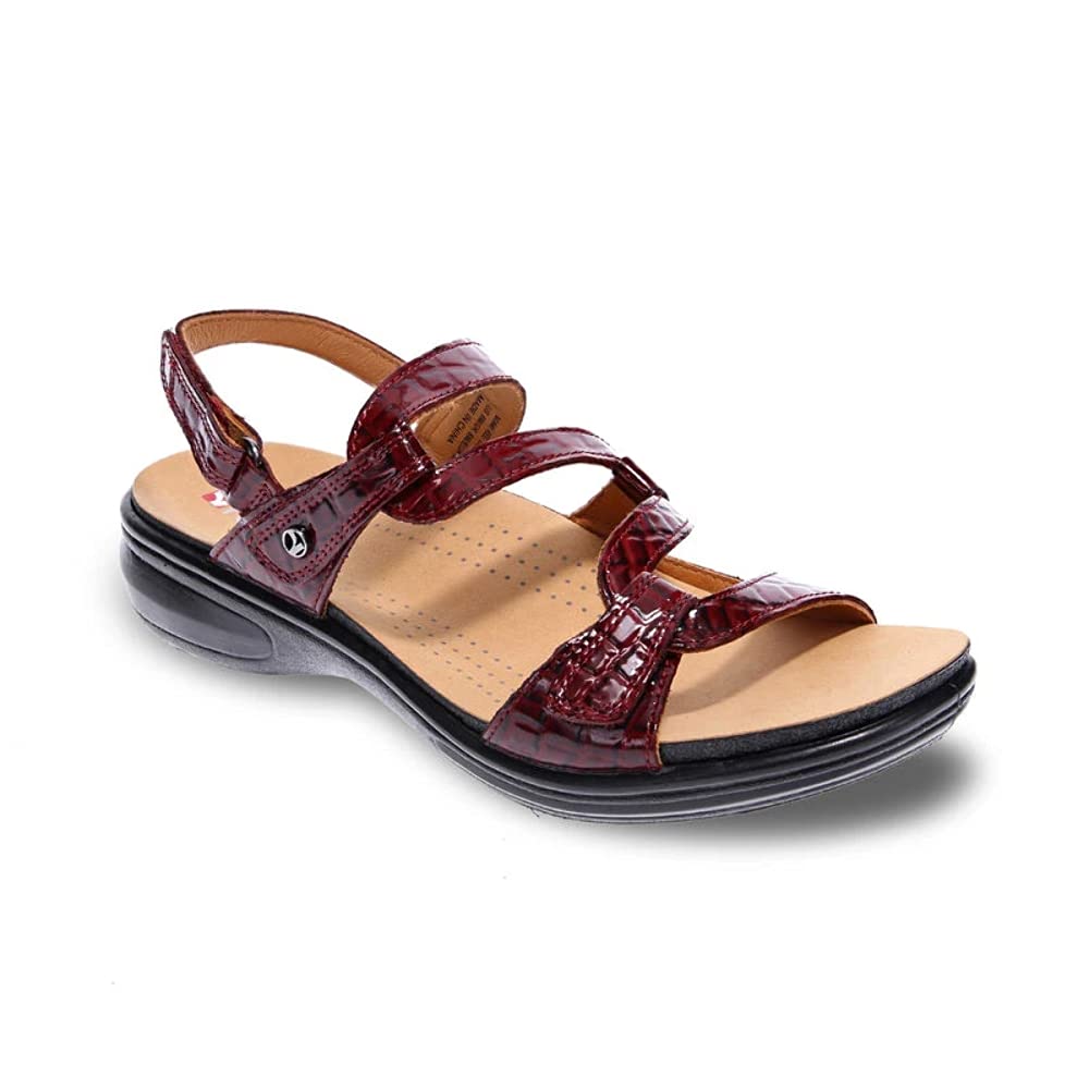 Revere Women's Miami Leather Sandals - Comfortable & Stylish Summer Casual Footwear for Beach, Vacation & Everyday Wear