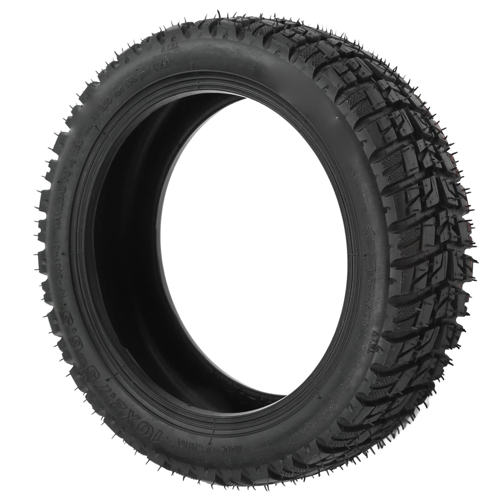 **SPYMINNPOO 10x2.75 6.5 Tubeless Tire - 10 Inch Off-Road Electric Scooter Tire Replacement for Speedway 5 & Dualtron 3 - Durable & Puncture-Resistant for Commuting & Adventure Riding**