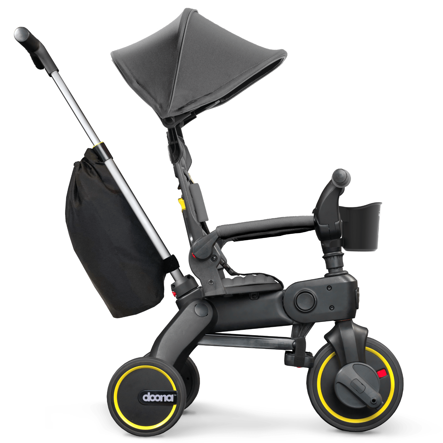 Doona Liki Trike S3 - Lightweight Foldable Baby Stroller & Toddler Tricycle for Ages 10-36 Months | Perfect for Outdoor Walks, Park Visits & Travel | Compact Design for Easy Storage & Transport