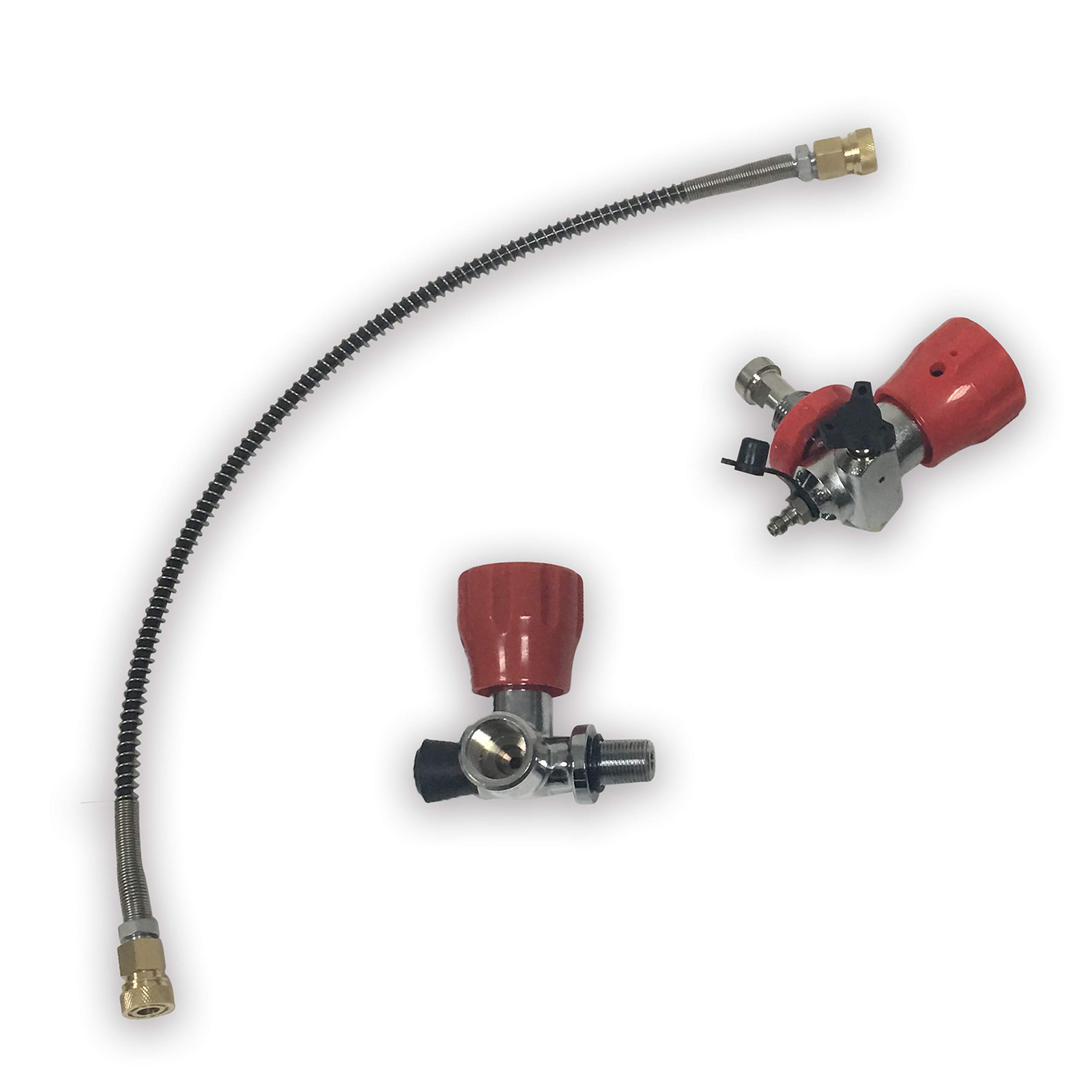 Acecare PCP Air Tank Fill Valve 300bar 30MPa M18x1.5 Thread for Paintball & PCP Air Rifles | High Pressure Airgun Charging Station for Shooting Sports & Outdoor Activities