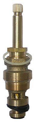 Shower Diverter Stem Replacement - Brass Shower Valve Diverter Cartridge for Delta, Moen, Kohler - Perfect for Bathroom Shower Faucet Repair and Maintenance