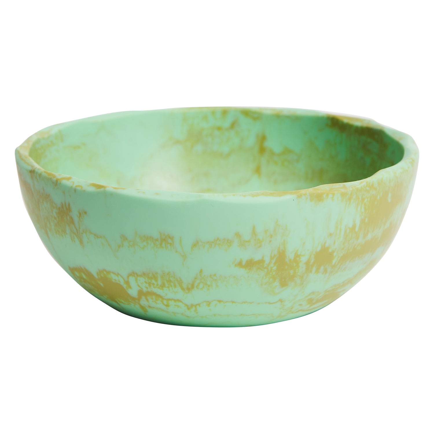 Artichoke-Shaped Ceramic Serving Bowl - Handmade Sloane Bowl for Salads, Pasta & Appetizers - Elegant Home Dining & Entertaining Dishware