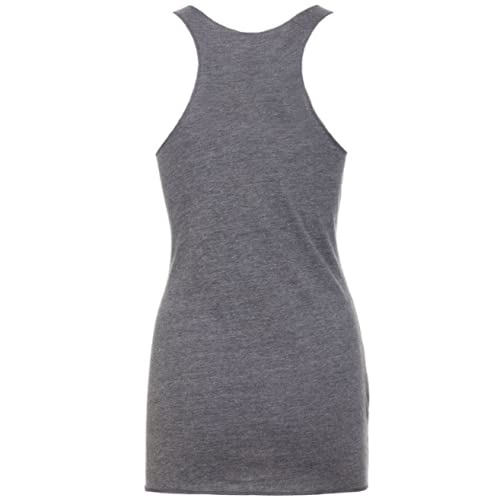 Marvel Women's Urban Hero Tri-Blend Racerback Tank Top - Soft Breathable Layering Tee for Workouts, Yoga & Casual Wear