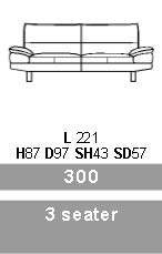 Nicoleti Dave Leather Sectional Sofa - Italian Genuine Leather Living Room Couch for Modern Home & Office Lounge