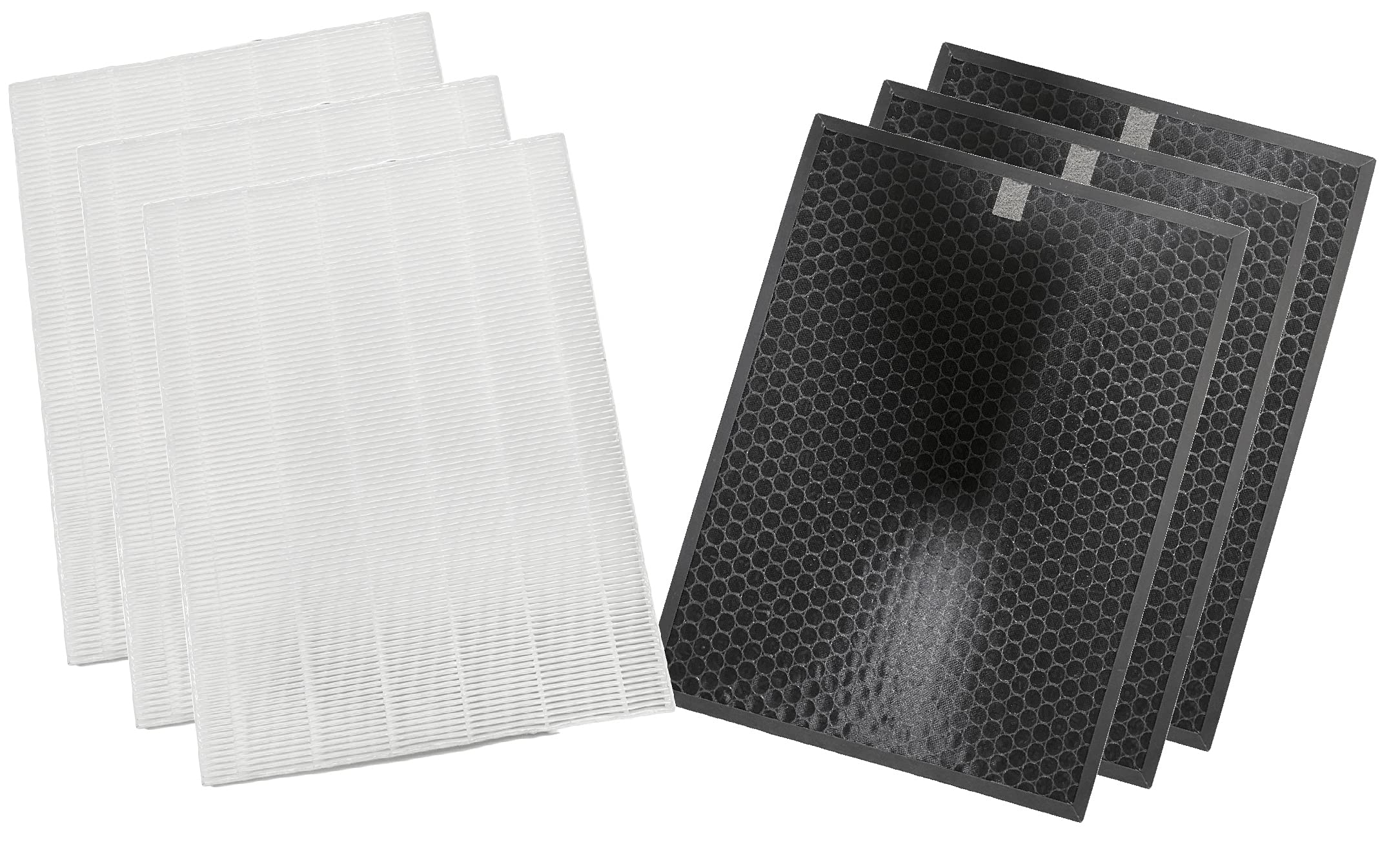 Nispira True HEPA Replacement Filter 3-Pack - Compatible with Winix HR900 Air Purifier (Part 1712-0093-00) | Improves Air Quality for Allergies, Pets & Home Use