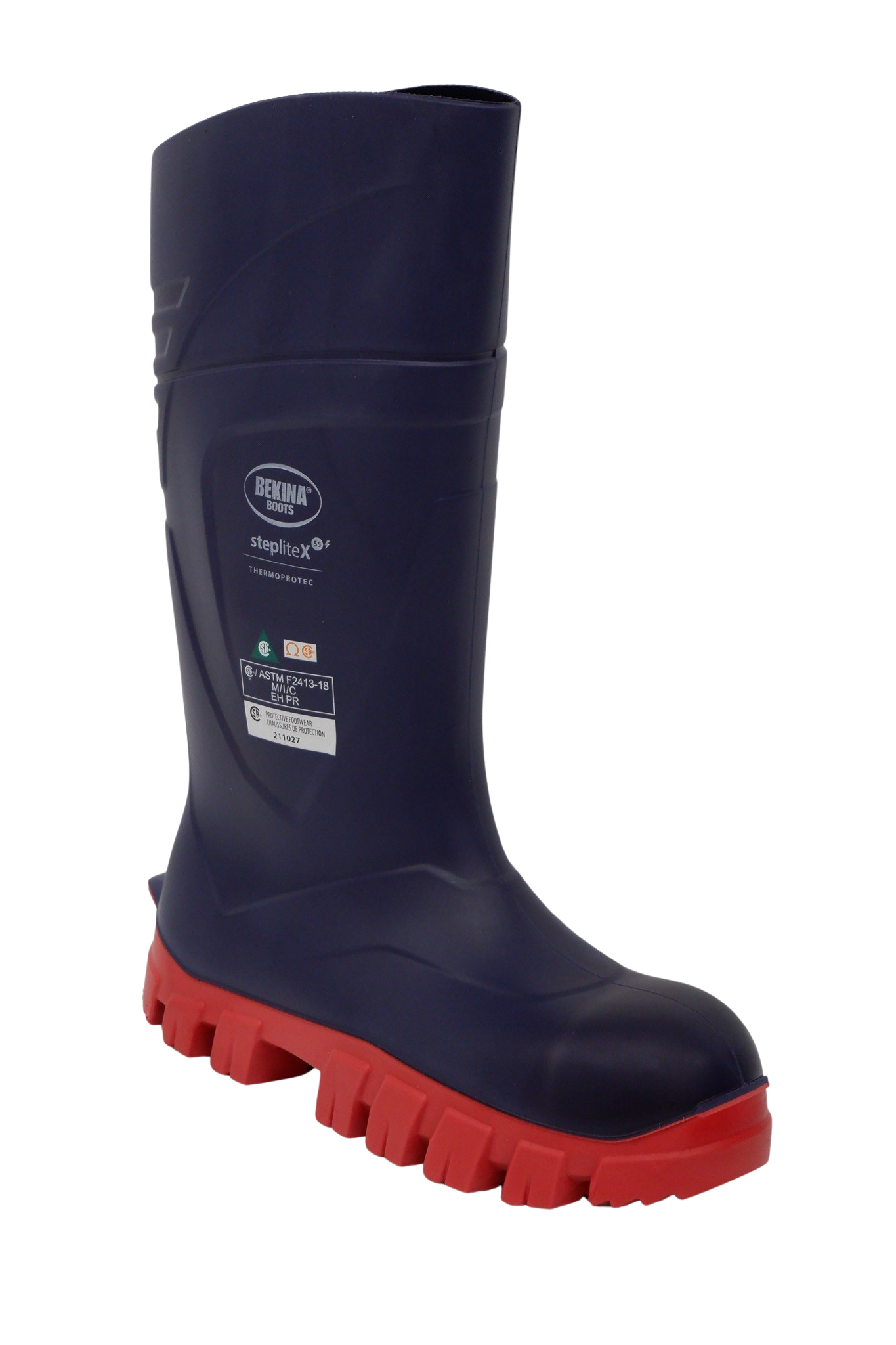 Bekina StepliteXCi XC90BR Winter Safety Boots - Anti-Slip, Waterproof, Chemical Resistant, CSA Certified, Lightweight for Cold Environments (-40°C) - Ideal for Construction, Oil Rig, and Outdoor Work in Winter