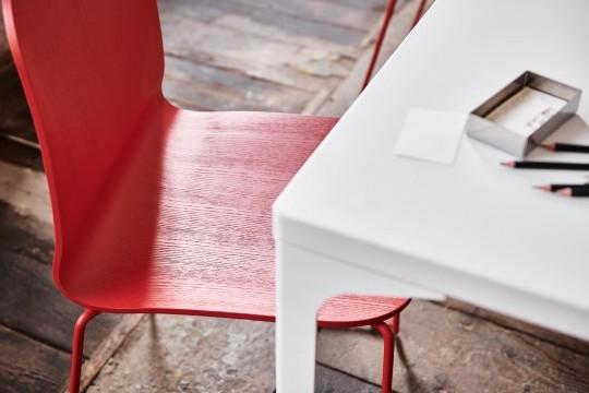 Midj Armando Modern Dining Table - Solid Wood Kitchen Table for 6 - Perfect for Family Dinners & Entertaining Guests