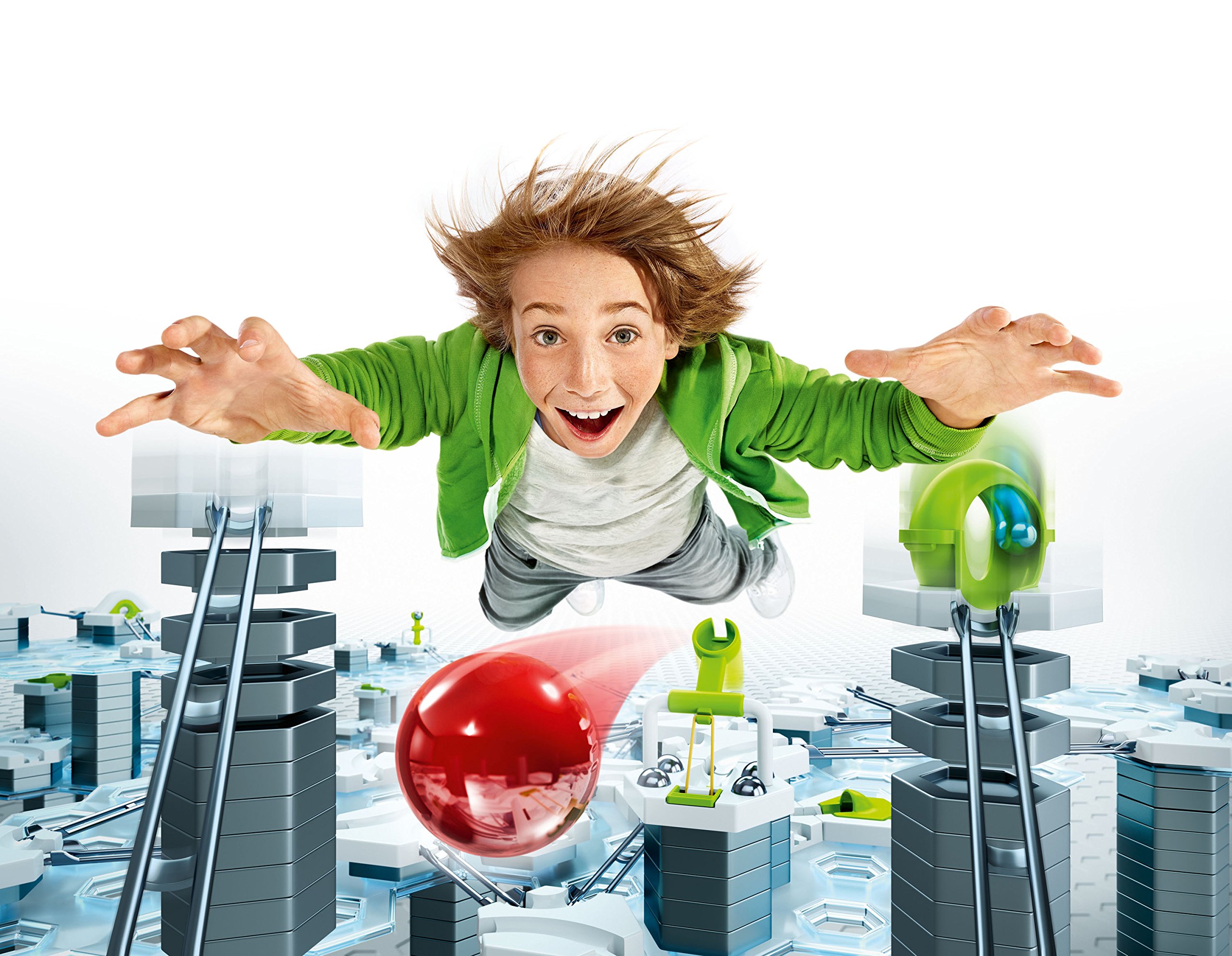 Ravensburger GraviTrax XXL Starter Set - Marble Run & STEM Building Toy for Kids Ages 8+ | Educational Construction Game for Boys & Girls | Amazon Exclusive | 2019 Toy of The Year Finalist | Perfect for Home Learning & STEM Classroom Activities