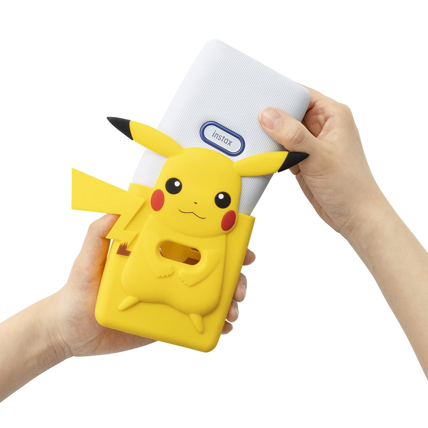 INSTAX Mini LINK Special Edition Smartphone Printer with Pikachu Case - Print Photos Instantly from Phone | Perfect for Travel, Parties & DIY Scrapbooking